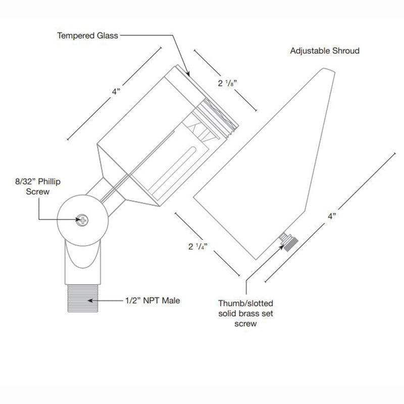 SPJ Lighting Alpha 10W LED Directional Light