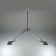 Artemide A036408 Tolomeo Double Suspension Aluminum Light - Seginus Lighting
