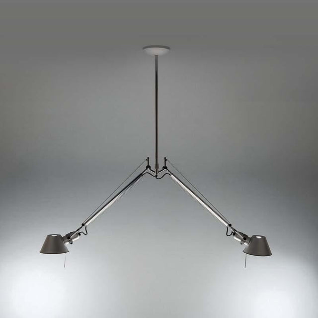 Artemide A036408 Tolomeo Double Suspension Aluminum Light - Seginus Lighting