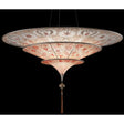 Fortuny G120SH-1 RF Scheherazade 3 Tiers Floral Glass Lamp Ceiling