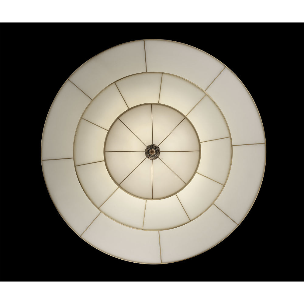 Fortuny G120SH-4 IV FM Scheherazade 3 Tiers Glass Lamp Vogue Flush Mount 47.2" 1