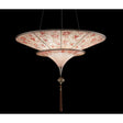 Fortuny G80SH-1 RF Scheherazade 2 Tiers Floral Glass Lamp Ceiling