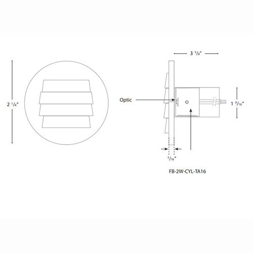 SPJ Lighting SPJ-GDG-3L LED Wide Angle Flood Recessed Mini Accent Light