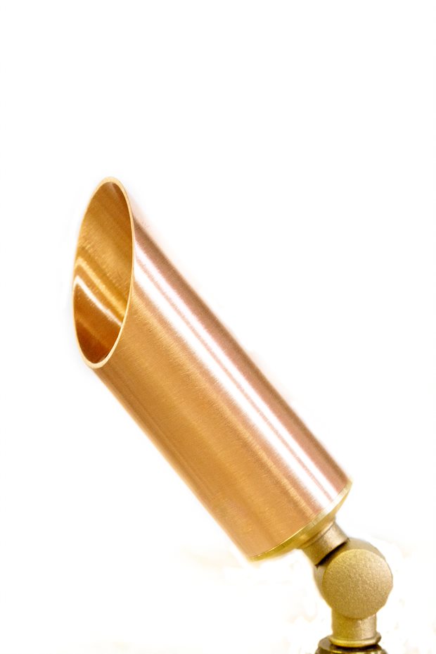 CopperMoon CM.115-MR11 12V Professional Grade Copper Uplight 5" Shroud With Stake - Seginus Lighting