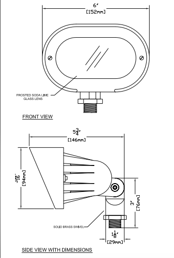 CopperMoon lighting CM.890 dimensions