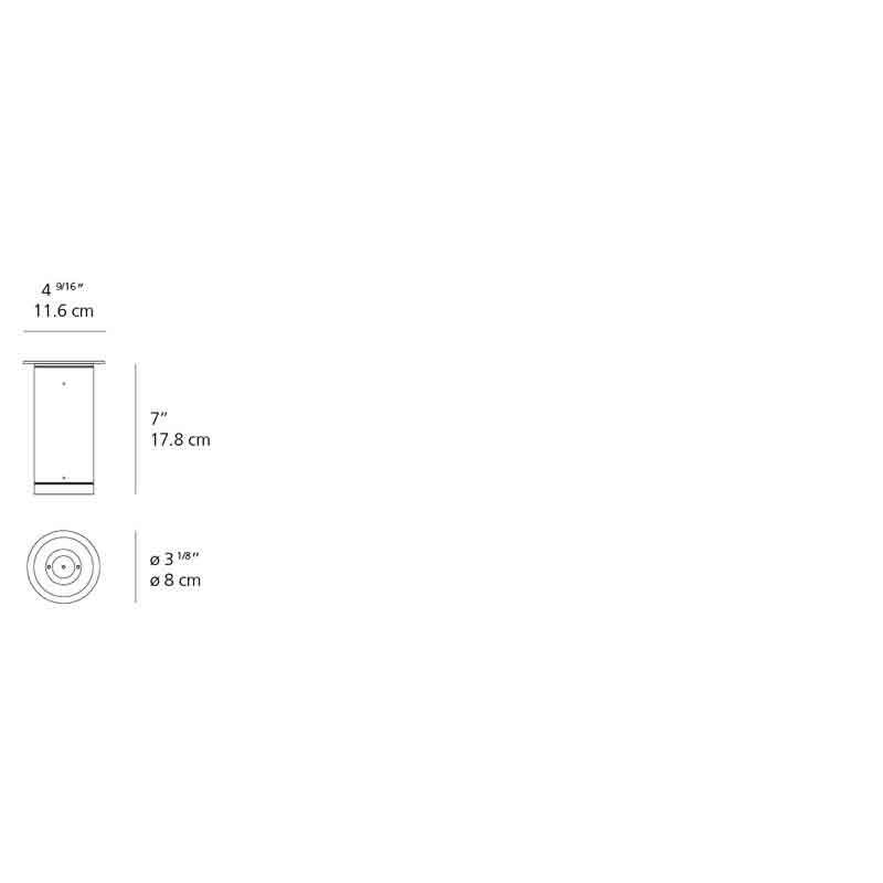 Artemide T419 Calumet LED Outdoor Ceiling Light - Seginus Lighting