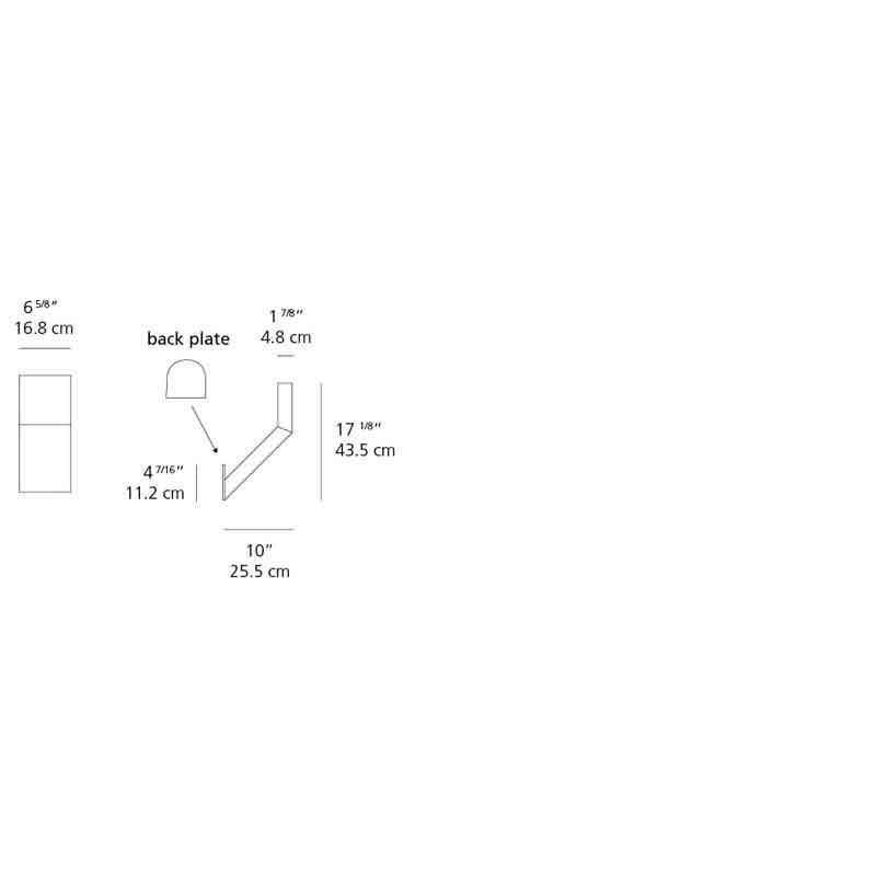 Artemide T0824 Chilone 16W LED Outdoor Wall Light - Seginus Lighting