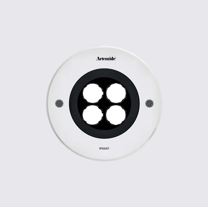 Artemide T4088W150 Ego 8W LED 150 Round Outdoor Ceiling Recessed Downlight 120V - Seginus Lighting