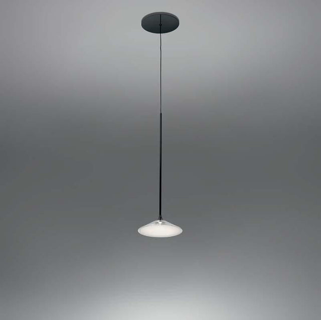 Artemide 0351038A Orsa 21 Inch 8.5W 2-Wire Dimmable Black Suspension LED Light - Seginus Lighting