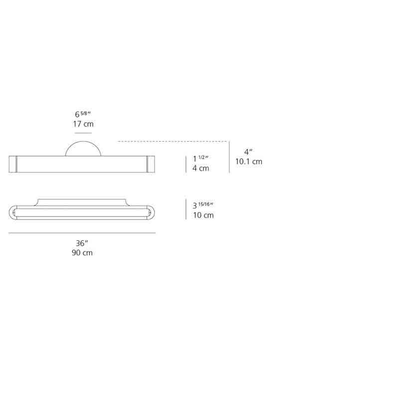 Artemide 19 Talo 2-Wire Dimmable LED Wall Light 120V - Seginus Lighting