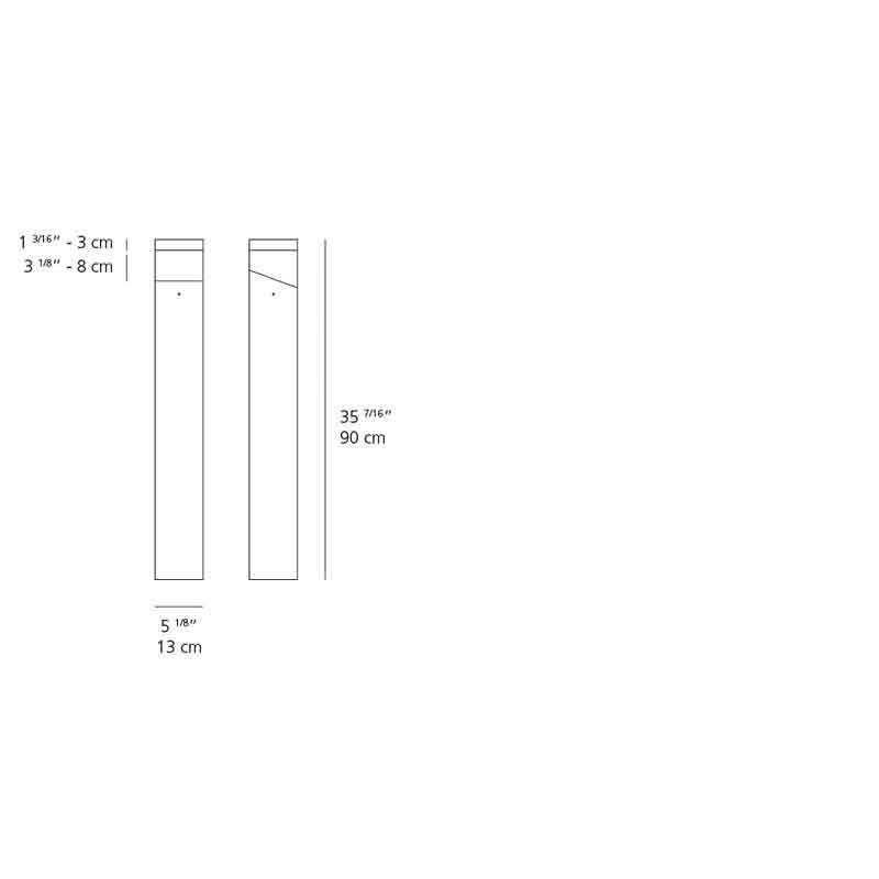 Artemide T417 Tetragono 15W LED Outdoor Floor light - Seginus Lighting