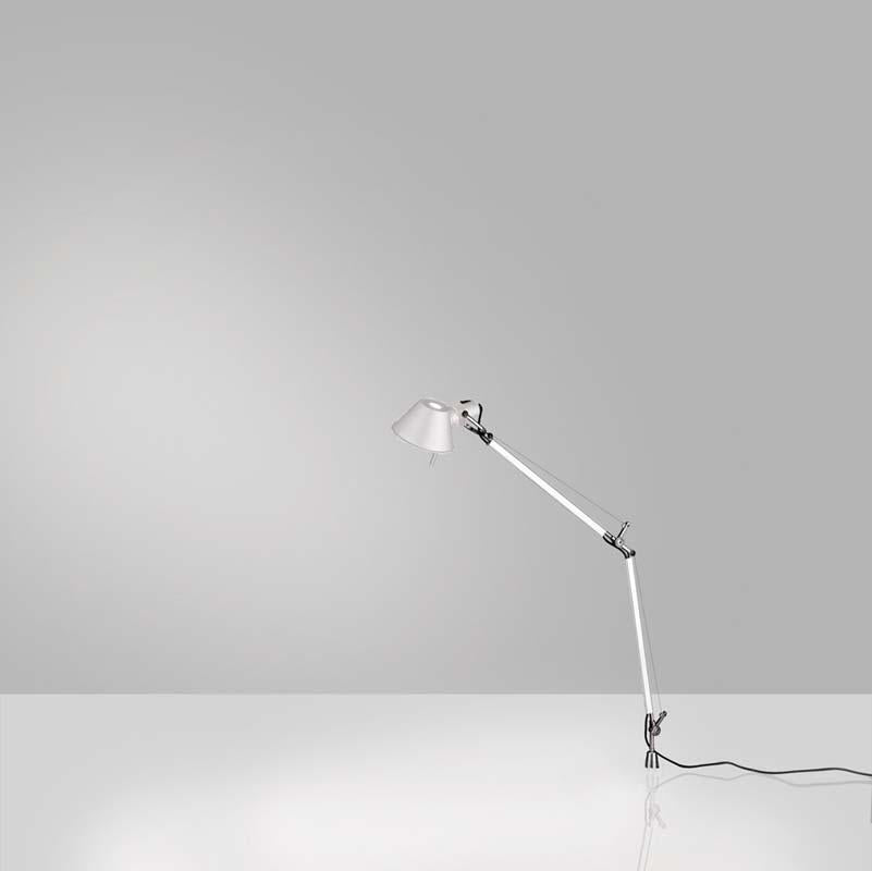 Artemide TOL006 Tolomeo Mini Max 100W E26 Aluminum Table Light with In-Set Pivot - Seginus Lighting
