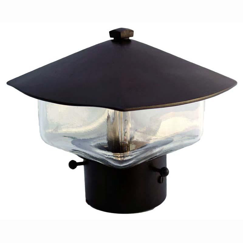 Coe Studios GL Solid Bronze Garden Lamp with Bayonet LED - Seginus Lighting