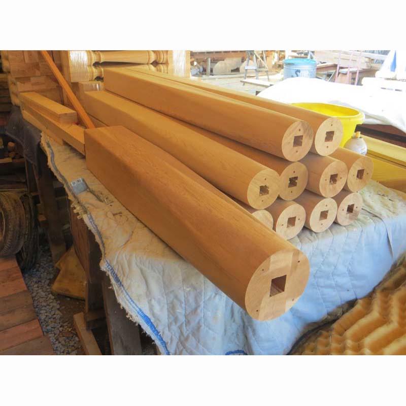 Coe Studios RPGL Garden Lamp Tapered Cedar Post - Seginus Lighting