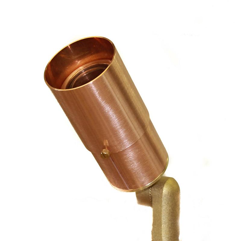 CopperMoon Lighting CM.115-TELESCOPIC Copper Bullet Uplight Sliding Telescopic Shroud With Stake