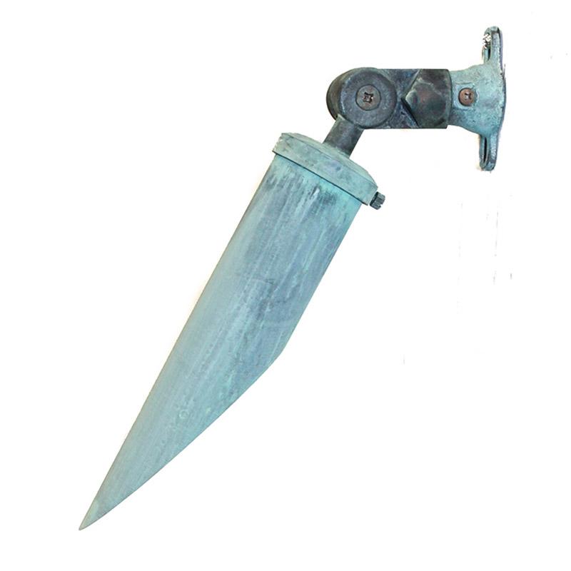 CopperMoon Lighting CM.115T-MR11 Small Professional Grade Copper Tree Light 8.5Inch Shroud and 40 ft. Lead