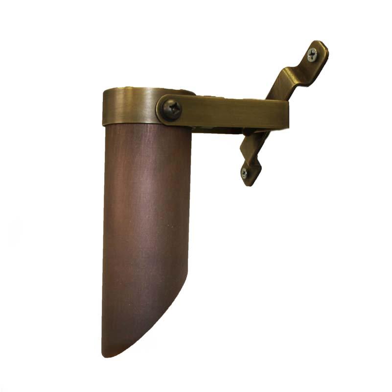 CopperMoon Lighting CM.115U-MR11 Small Copper Up-Down Tree Light With Shroud (U-Bracket Included)