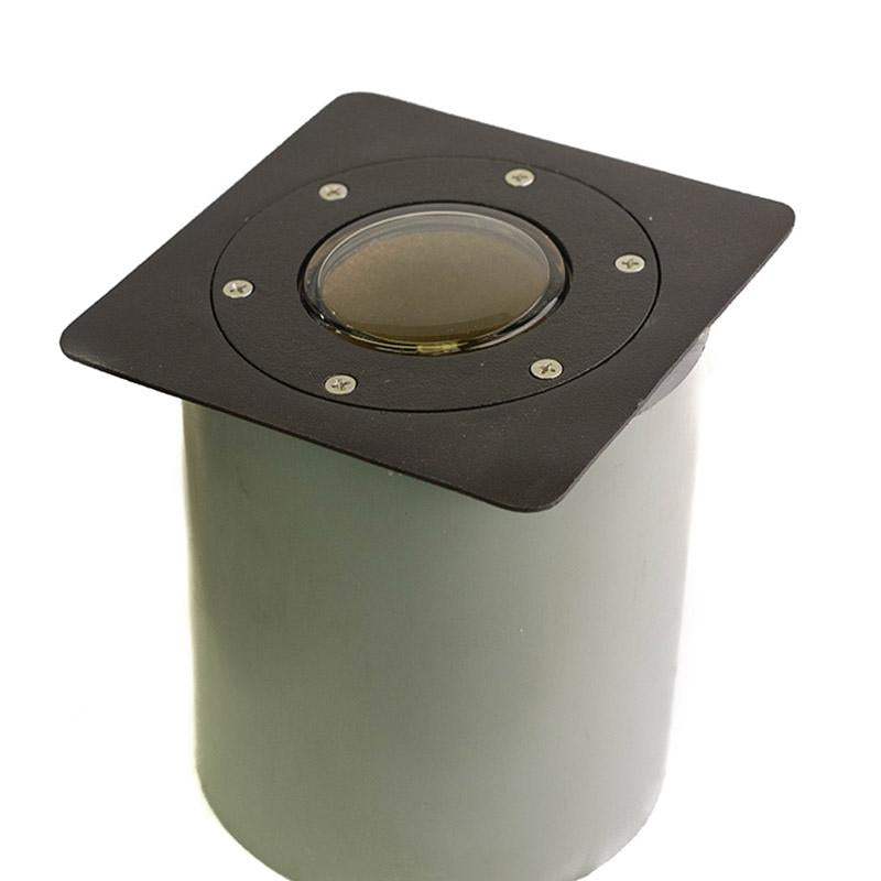CopperMoon Lighting CM.360 Brass In-Ground Light Ring and Top Plate