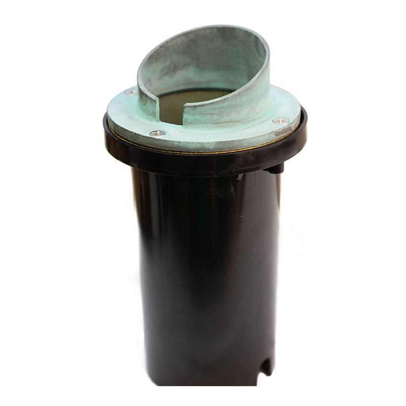 CopperMoon Lighting CM.370 Mini Brass Well Light Shroud & PVC