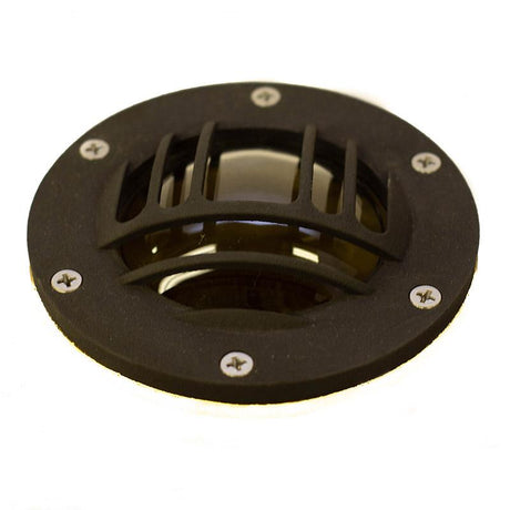 CopperMoon Lighting CM.390-G Brass Well Light Grate and Convex Glass