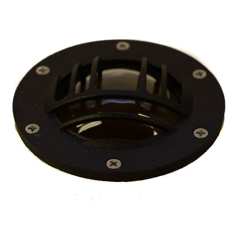 CopperMoon Lighting CM.390-G Brass Well Light Grate and Convex Glass