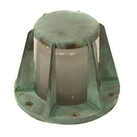 CopperMoon Lighting CM.392 Brass Well Light Beacon, High Profile Top