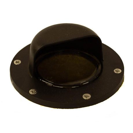 CopperMoon Lighting CM.393 Brass Well Light 180 Degree Cut-off Shield