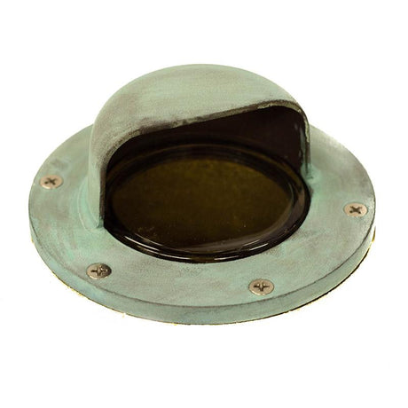 CopperMoon Lighting CM.393 Brass Well Light 180 Degree Cut-off Shield