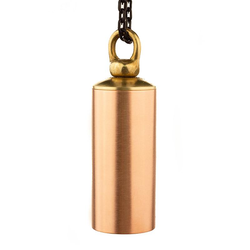 CopperMoon Lighting CM.610-MR11 Copper & Brass Round Hanging Pendant Light