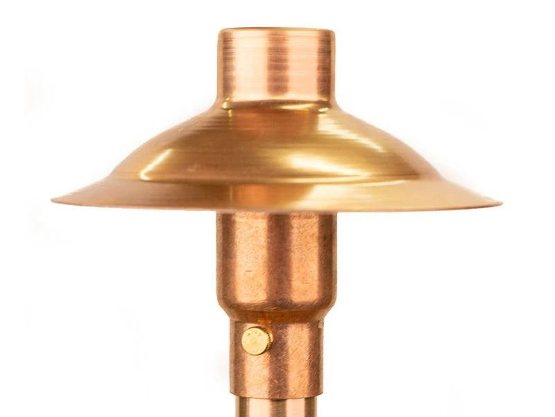 Replacement Top Assembly for CopperMoon CM.700 Copper Path Light (Top With Clear Lens) - Seginus Lighting