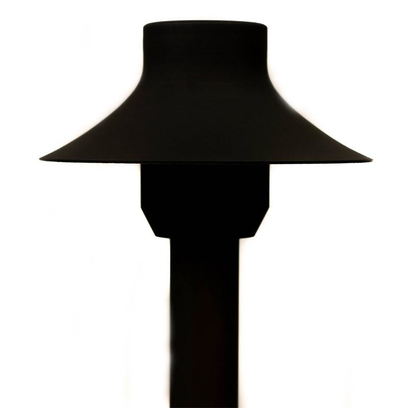 CopperMoon Lighting CM.705-15 Copper 4.25Inch Path Light Top 15Inch X 3-4Inch Copper Stem With Stake