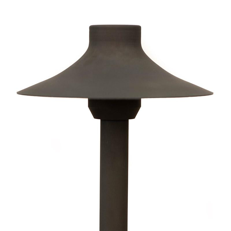 CopperMoon Lighting CM.710-15 Copper 6Inch Path Light Top 15Inch X 3-4Inch Copper Stem With Stake