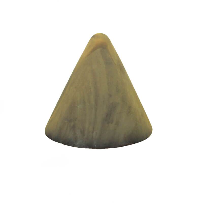 CopperMoon Lighting CM.820-BP-OR-MW Architectural Grade Step Deck Light Cast Brass Triangle Shape