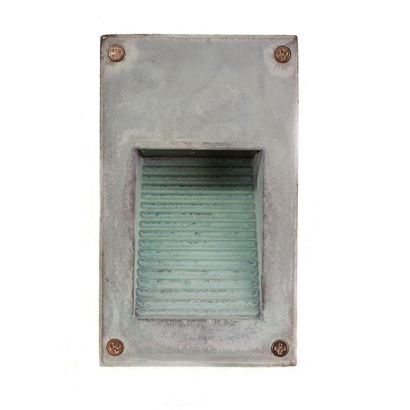 CopperMoon Lighting CM.840 Brass Step Light Louvers - Large & Tall (Housing NOT Included)