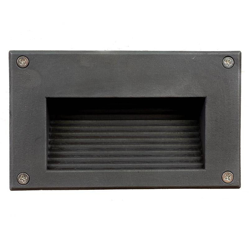 CopperMoon Lighting CM.845 Brass Step Light Louvers - Large & Wide (Housing NOT Included)