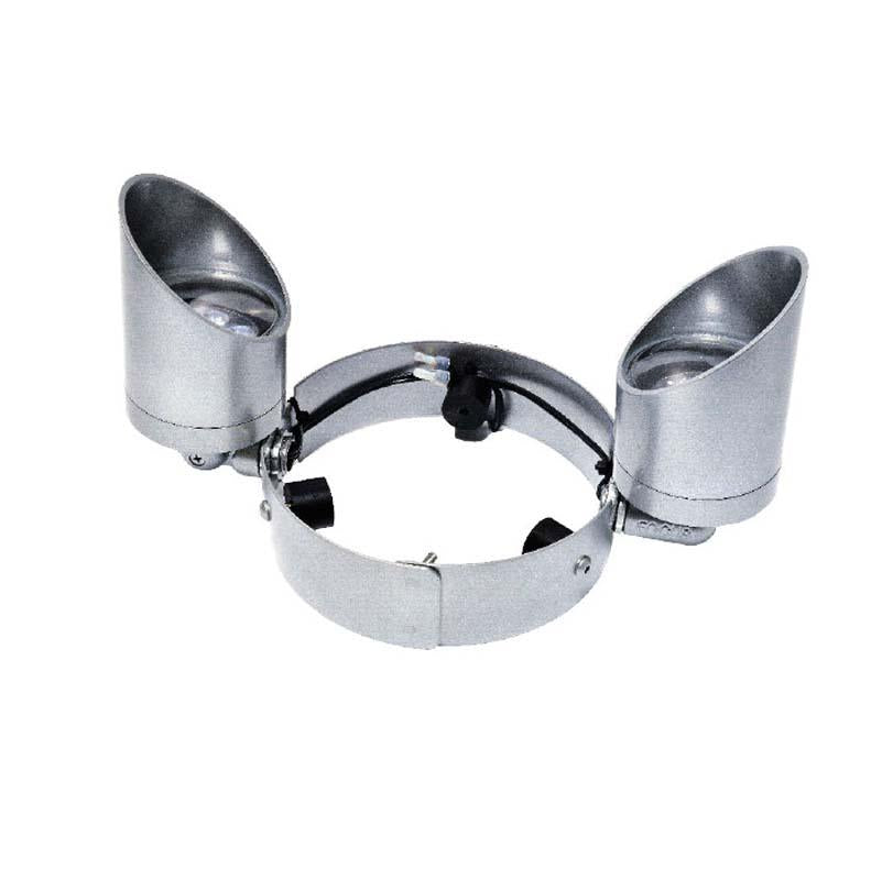 Focus Industries FA-PM 7" Pole Ring with 2 Fixture Hubs