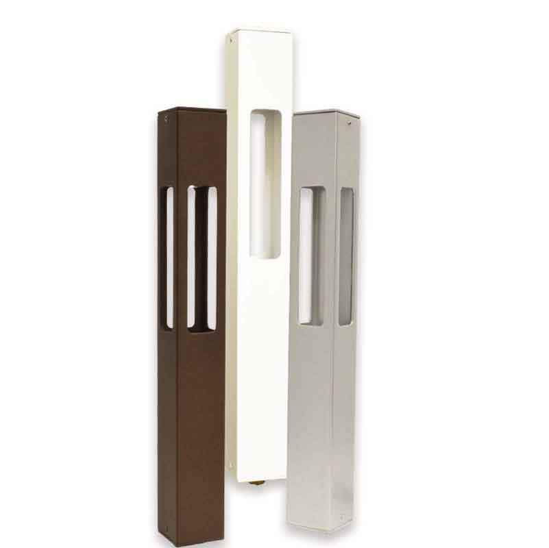 Focus Industries PL-23-SWDM-18-LEDP Series 18 Inch 4W LED 3000K Bollard Lights 12V