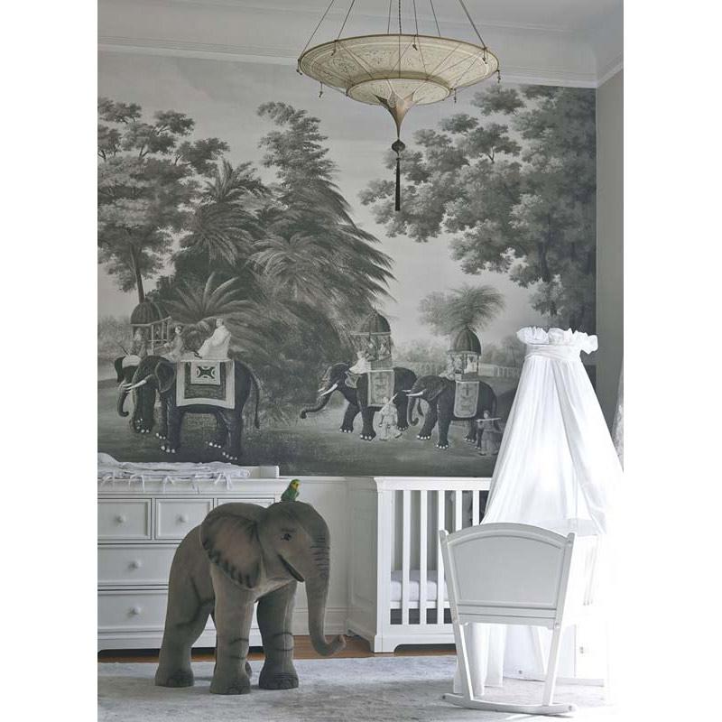 Fortuny 086-SH-1 Scheherazade 2 Tiers in Decorated Silk Suspended - 33-7/8" - Seginus Lighting