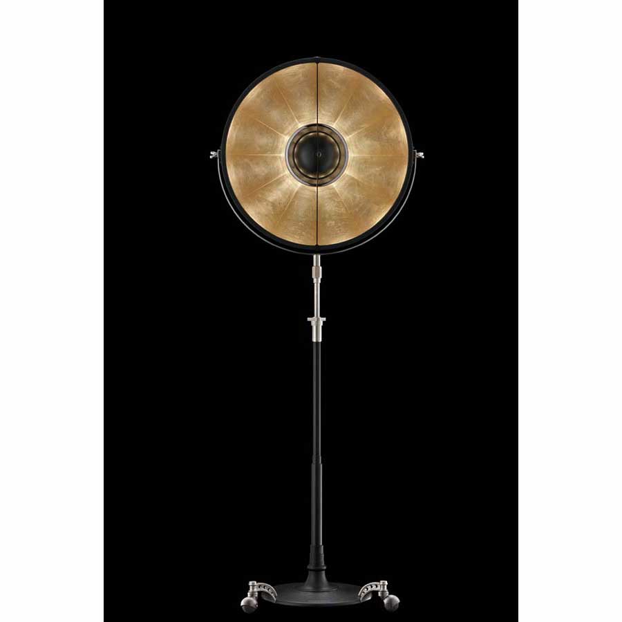 Fortuny DF63STA-11 Atelier 63 Black Stand Floor Lamp Additional Lamp 1