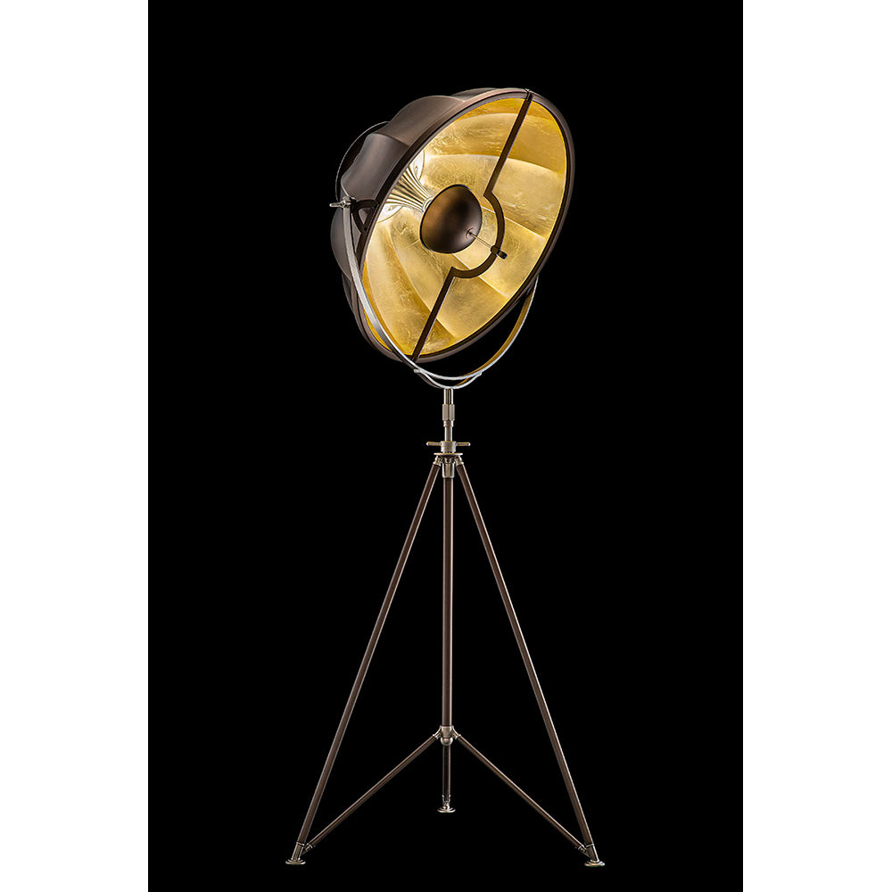 Fortuny DF76TRA Studio 76 Brown Stand Floor Lamp - Seginus Lighting