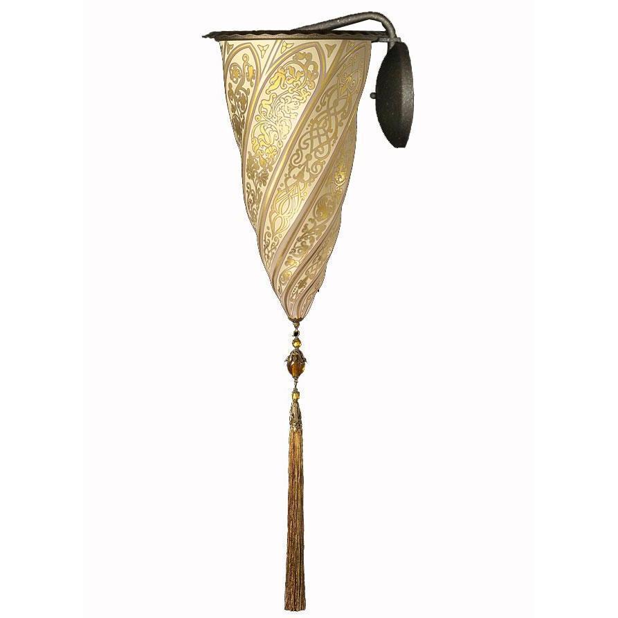 Fortuny G-019-AP-1 Glass Cesendello Applique - 7-1/2" Additional Image 1