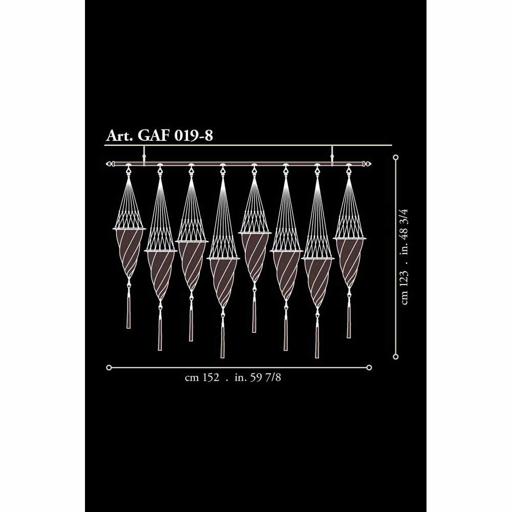 Fortuny G-AF-019 Glass Cesendello on a Rod - 7-1/2" Additional Image 13