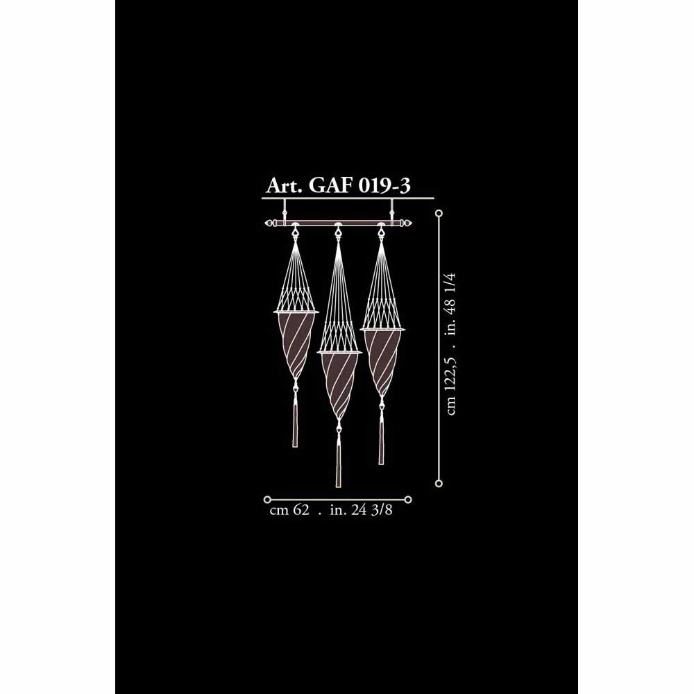 Fortuny G-AF-019 Glass Cesendello on a Rod - 7-1/2" Additional Image 8