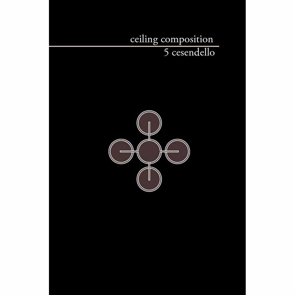 Fortuny GCM019-5-CL Cesendello Ceiling Chandelier Classic Pattern 40W Lamp - 7-1/2" Additional Image 4