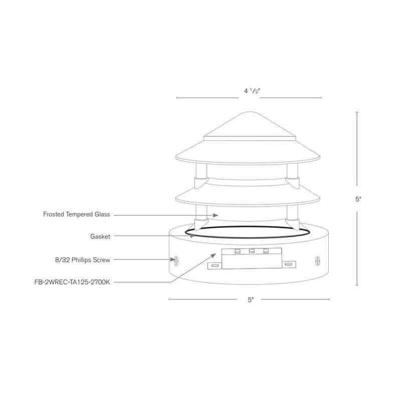 SPJ Lighting SPJ-FB-PH3 2W LED Mini Beacon Light 12V - Seginus Lighting