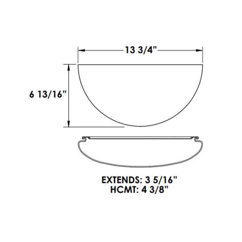 SPJ Lighting SPJ-FM101 Half Moon