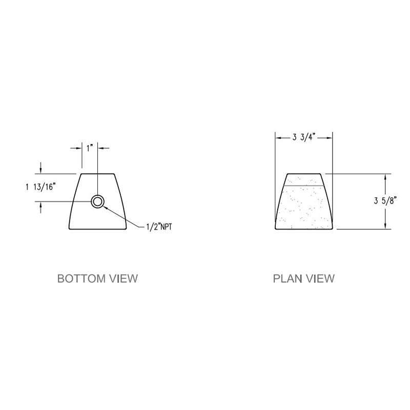 SPJ Lighting SPJ-PCL-B20-SM 2W Path Lights
