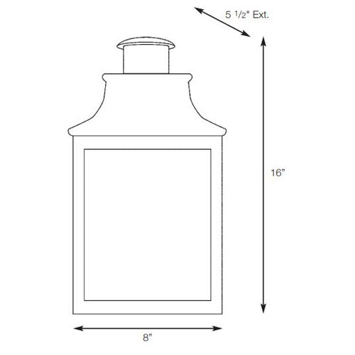 SPJ Lighting SPJ-WM2800 Wall Mount 120V Additional Image 1