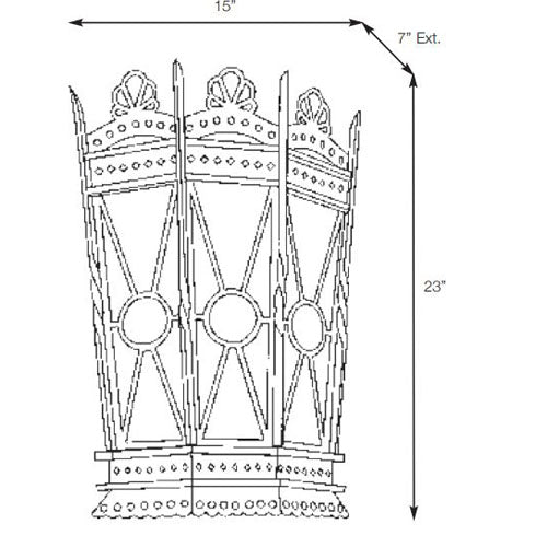 SPJ Lighting SPJ-WM7500-9 Wall Mount 120V Additional Image 1