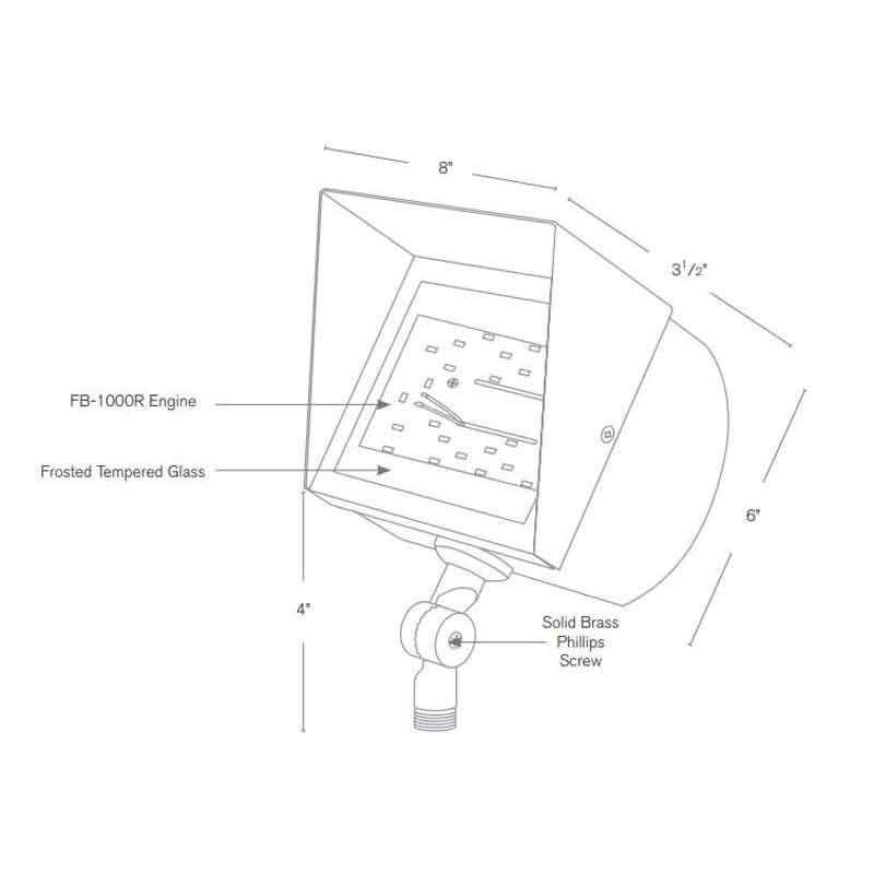 SPJ Lighting SPJ1600-7N 20W LED Directional Light 120V